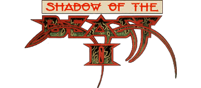 Shadow of the Beast II logo for Amiga